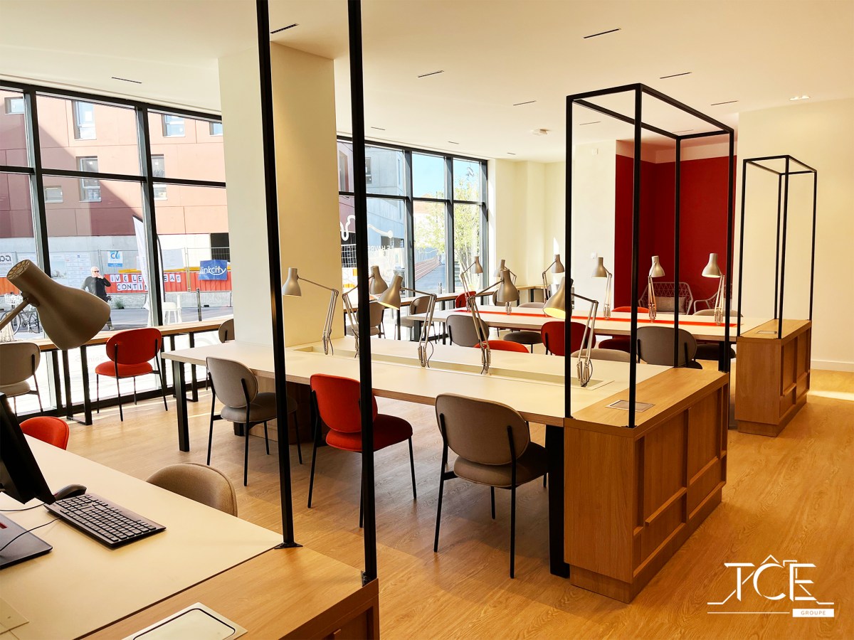 Réalisation d’un espace coworking au Havre&nbsp;(76)